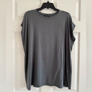 Eileen Fisher Charcoal Sleeveless Top